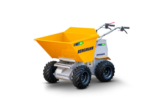 Seitenansicht-vorne-Bergmann-Elektro-Dumper-C301M